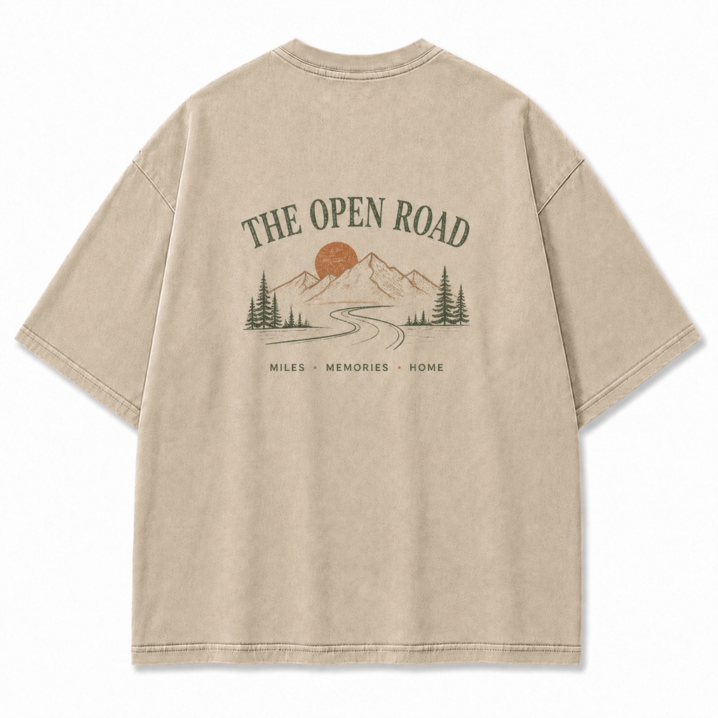 Where the Open Road Feels Like Miles, Memories, and Home Tee