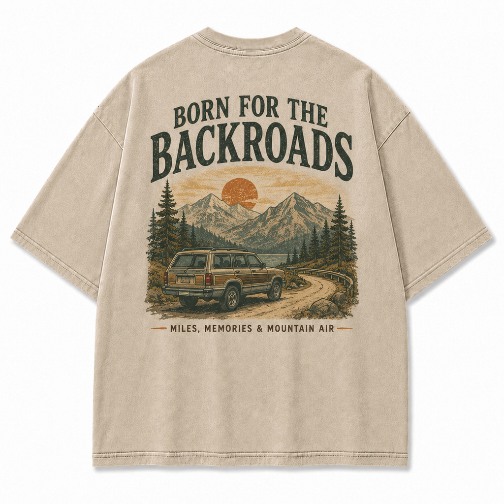 Made for Backroads, Mountain Air, and the Miles We Remember Tee
