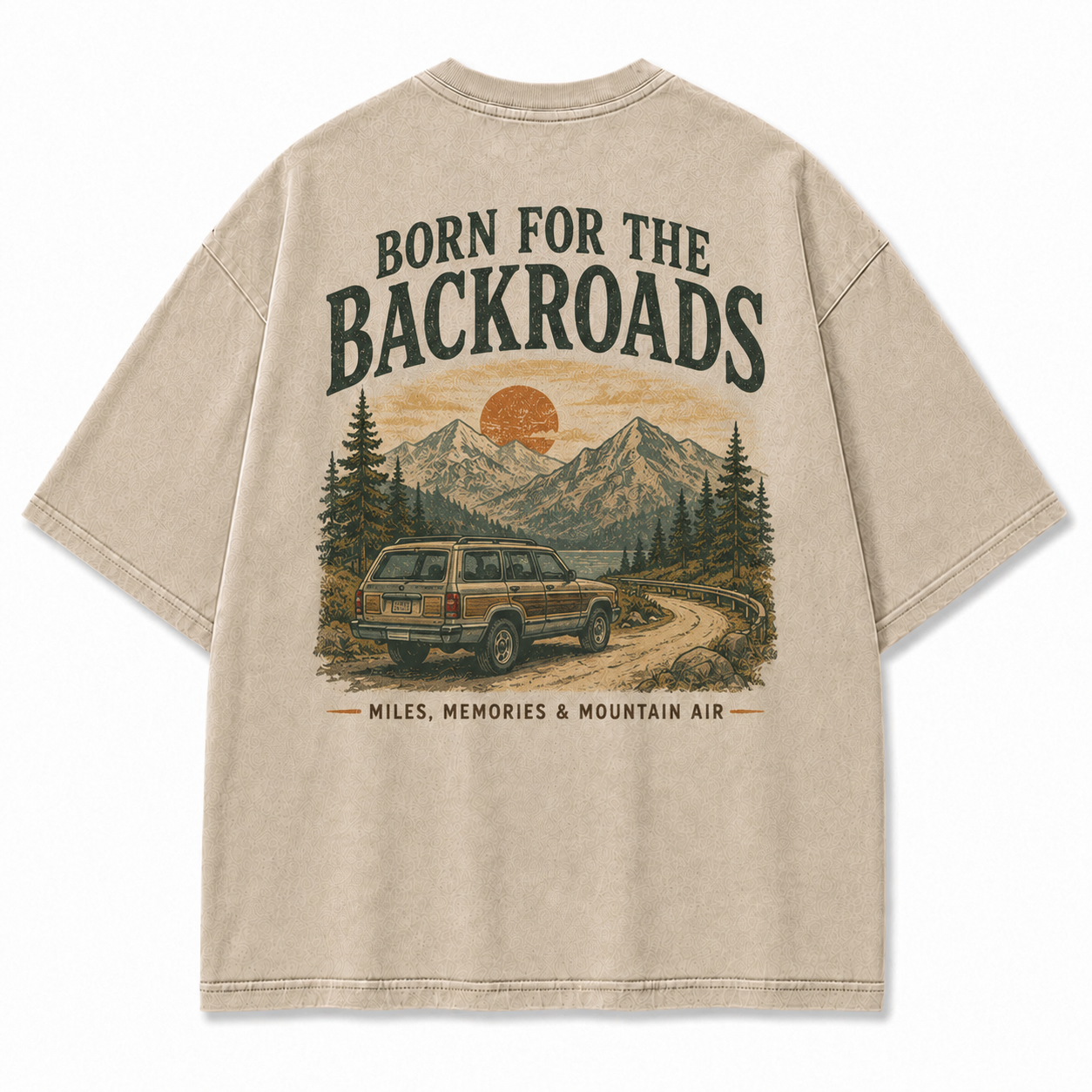 Made for Backroads, Mountain Air, and the Miles We Remember Tee