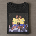 Neymar & Vinícius Júnior Vintage T-shirt
