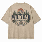 Wild Dad Adventure Washed T-Shirt