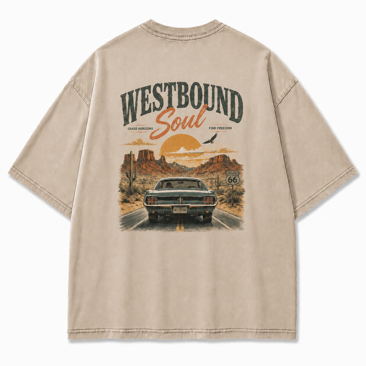 Westbound Soul Washed T-Shirt