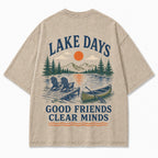 Lake Days Good Friends Tee