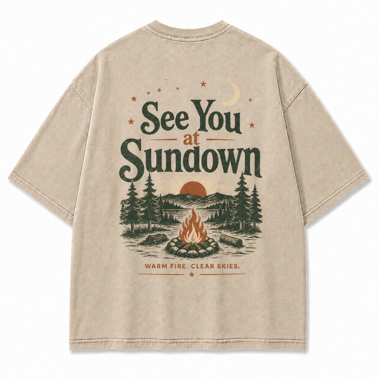 See You at Sundown Campfire Nights Graphic Tee