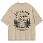 Campfire Evenings Outdoor Graphic Tee