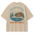Lakeside Retreat Shared Quiet Moments Graphic Tee