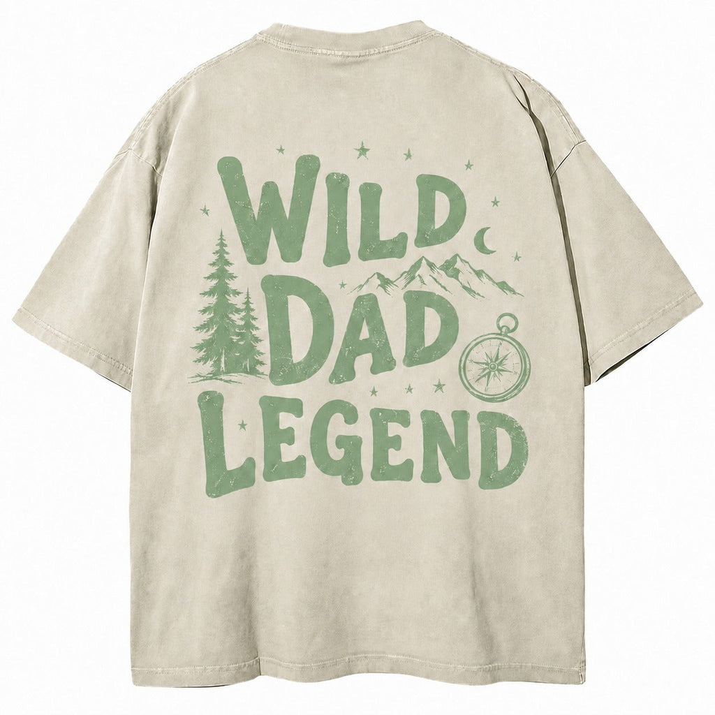 Wild Dad Legend Outdoor Washed T-Shirt