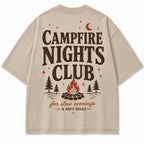 Campfire Nights Club Relaxed Graphic Tee