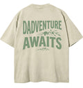 Adventure Begins With Dad Washed T-Shirt