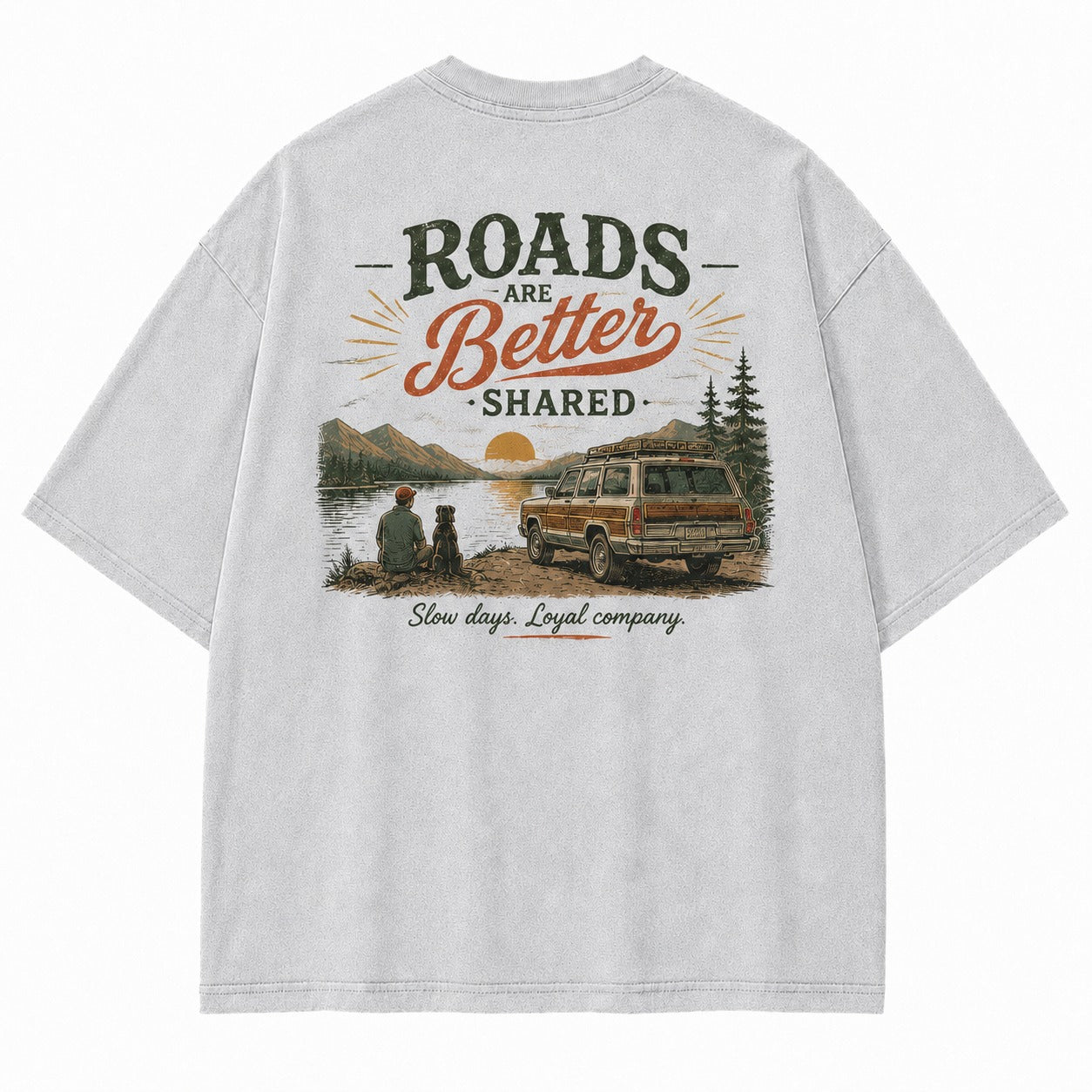 Roads Are Better Shared Tee