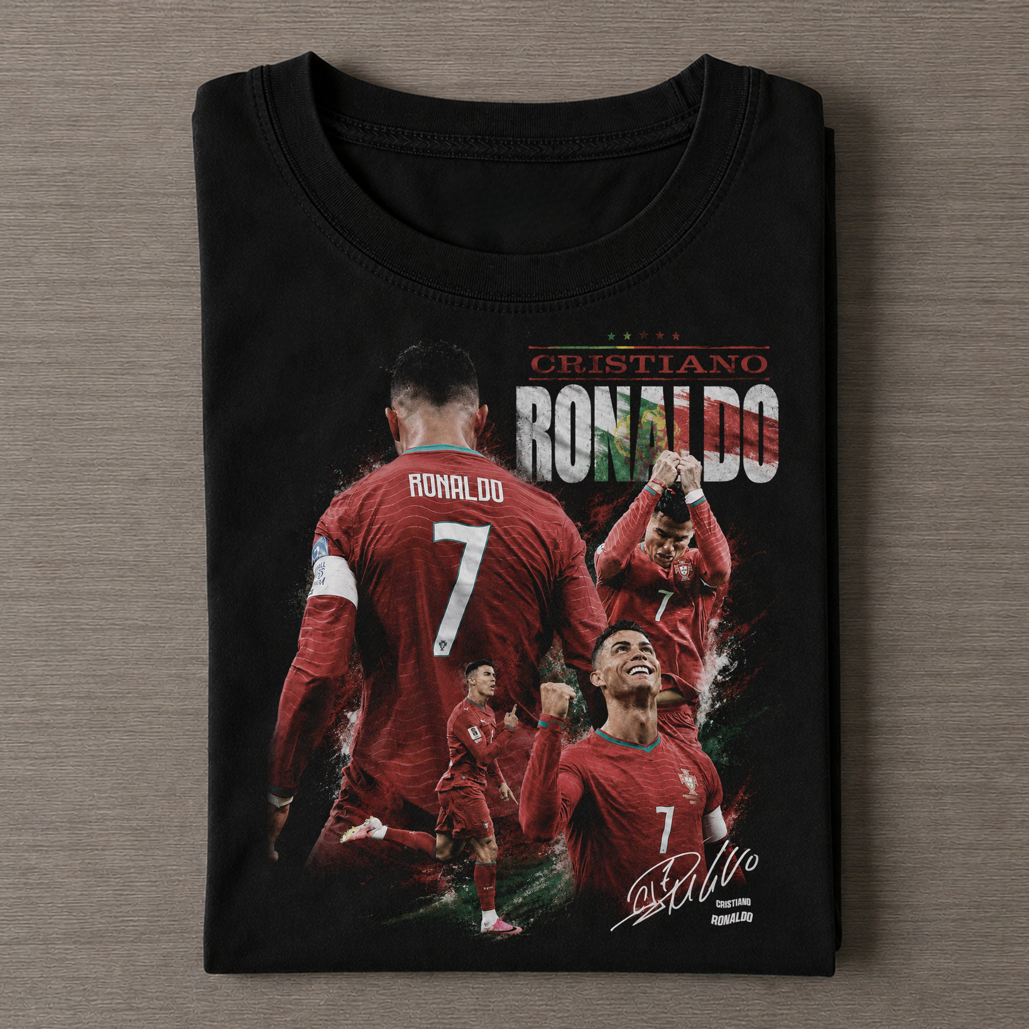 Cristiano Ronaldo 2026 Vintage TEE