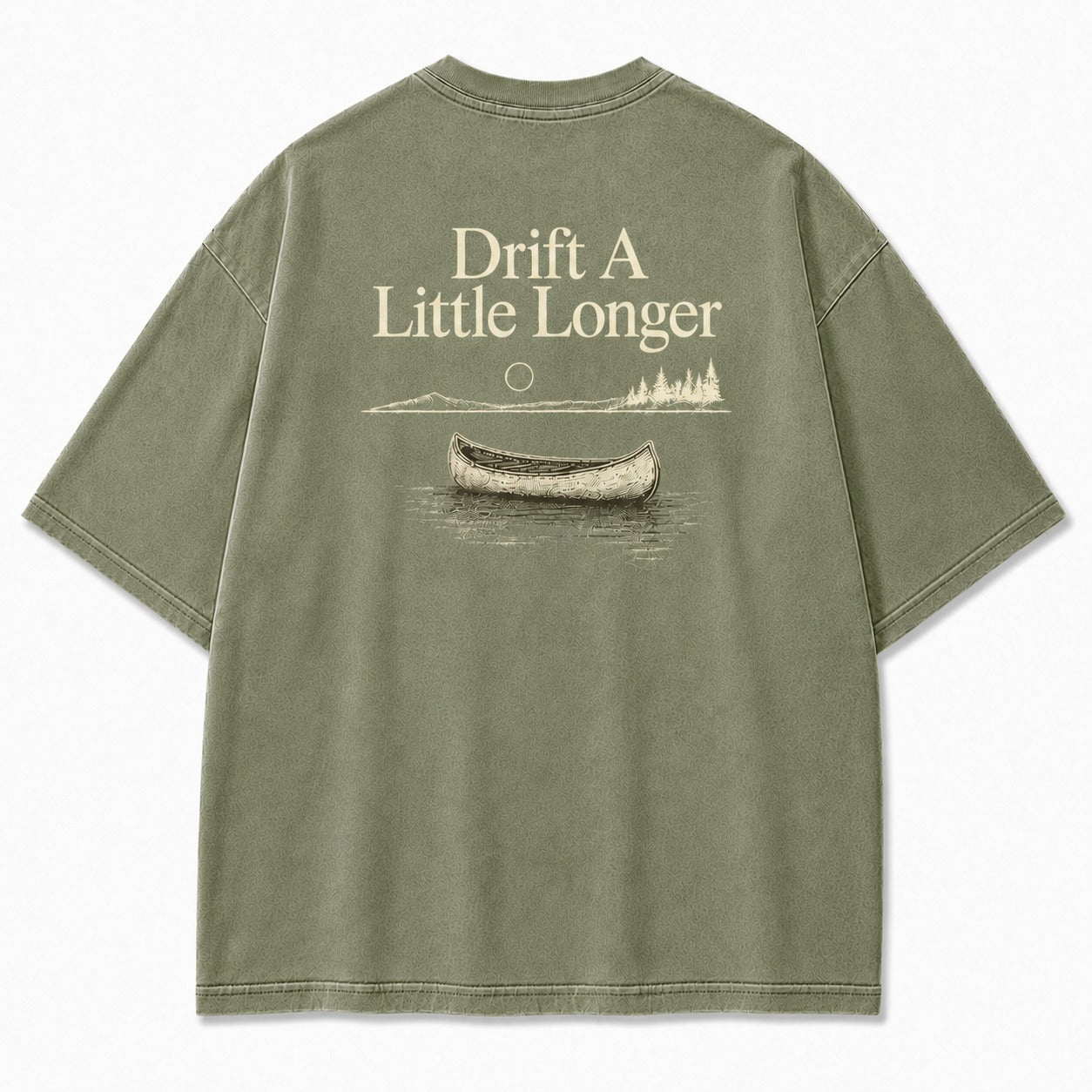 Drift A Little Longer Tee – Quiet Water Canoe