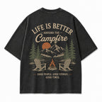 Campfire Evenings Outdoor Graphic Tee