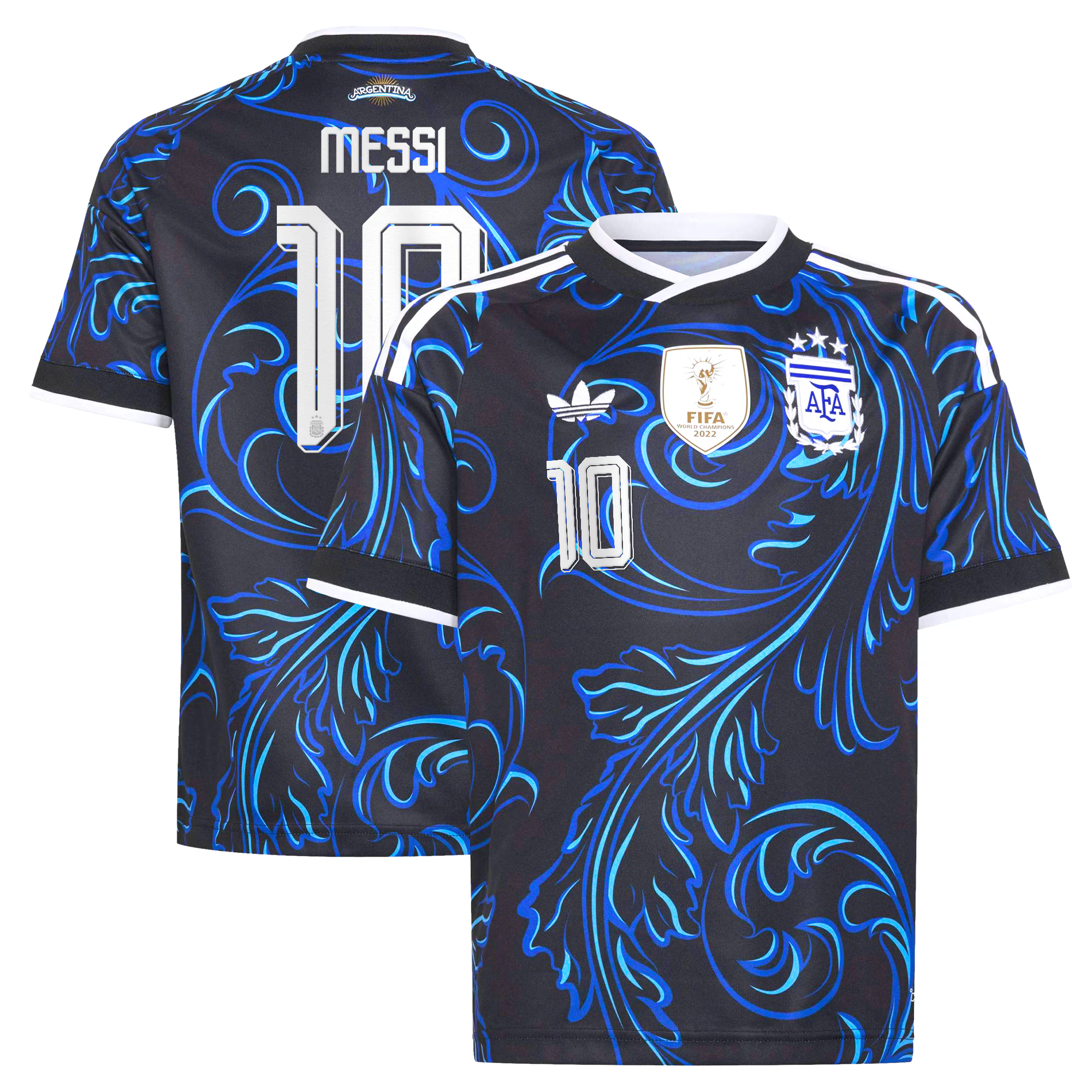 Lionel Messi Argentina National Team Youth 2026 Away Replica Jersey - Black
