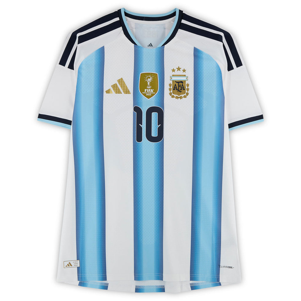 Lionel Messi Argentina National Team Autographed Fanatics Authentic 2026 World Cup Authentic Jersey