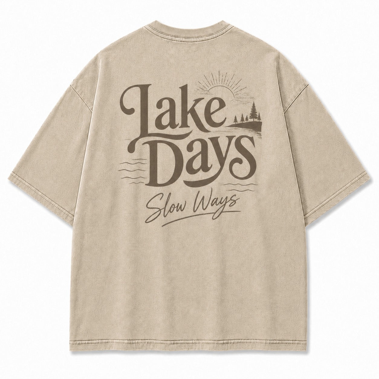 For Lake Days That Move in Slow Ways Tee
