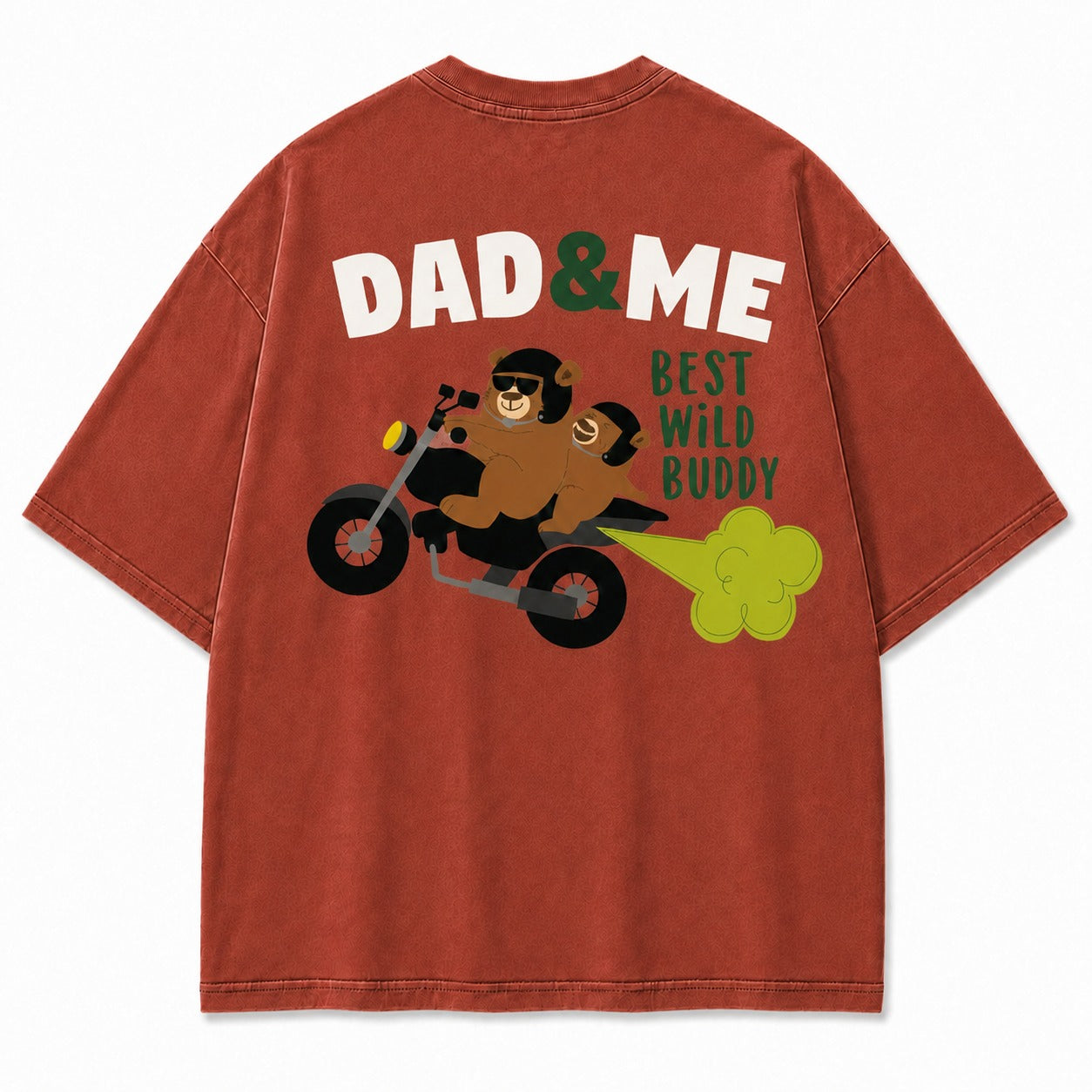 Dad & Me Wild Buddy Washed T-Shirt