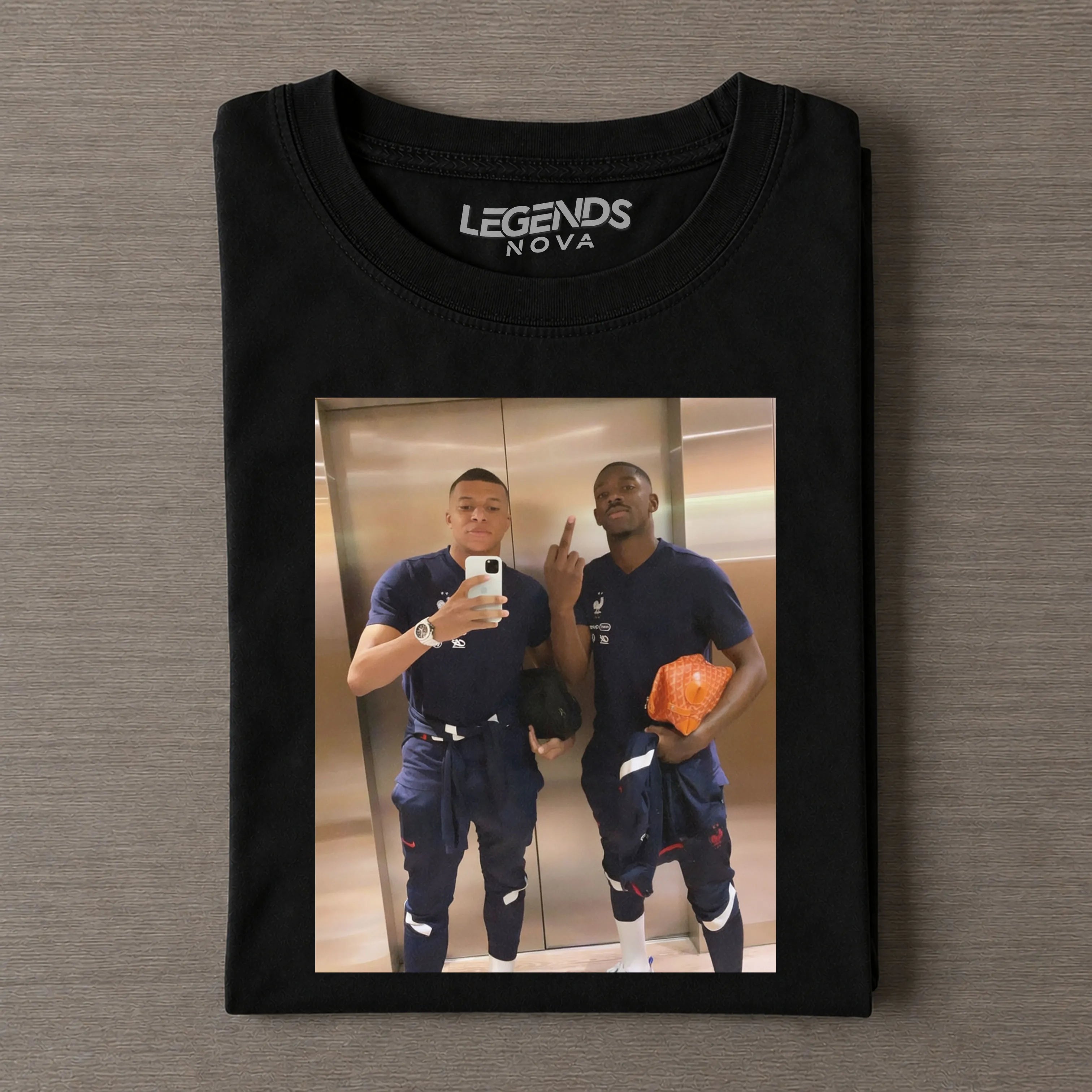 Kylian Mbappé & Ousmane Dembélé France 2026 World Cup Vintage T-Shirt