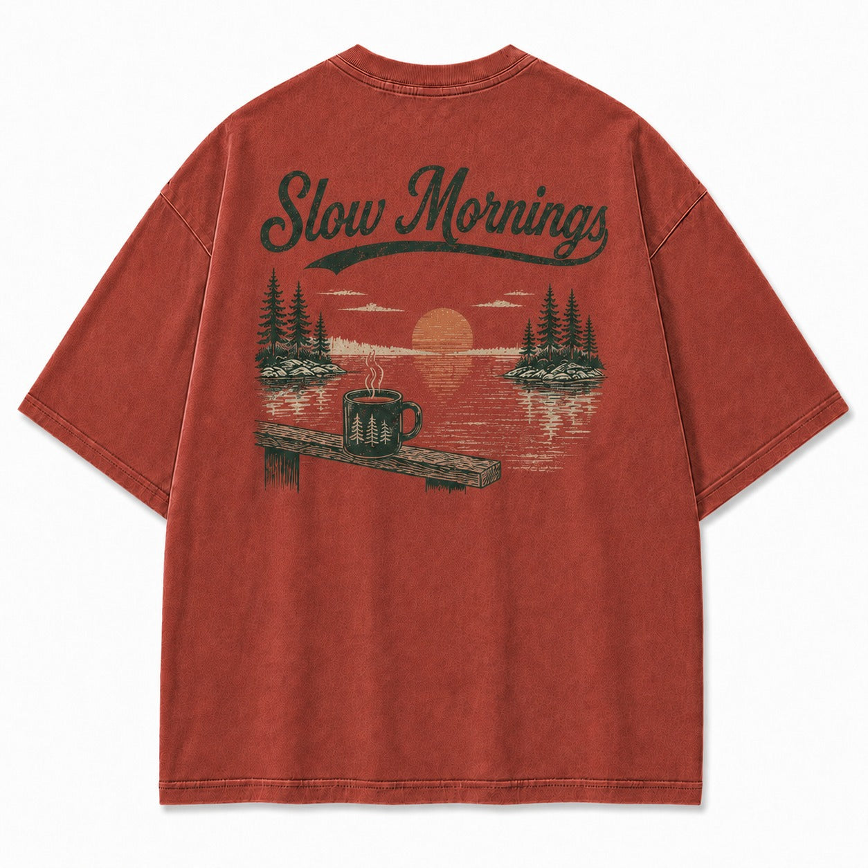Slow Mornings by the Lake Tee