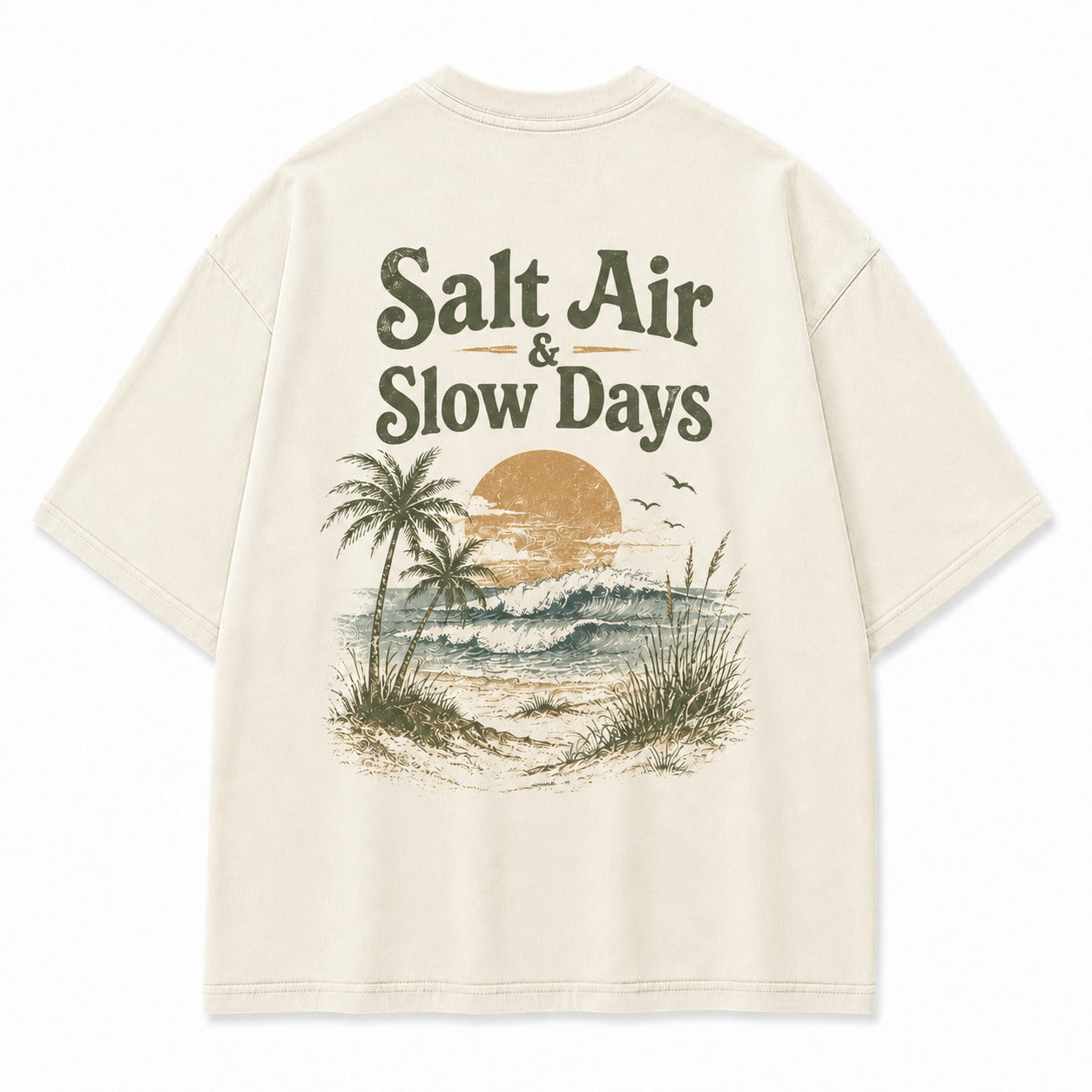 Salt Air and Slow Days Tee