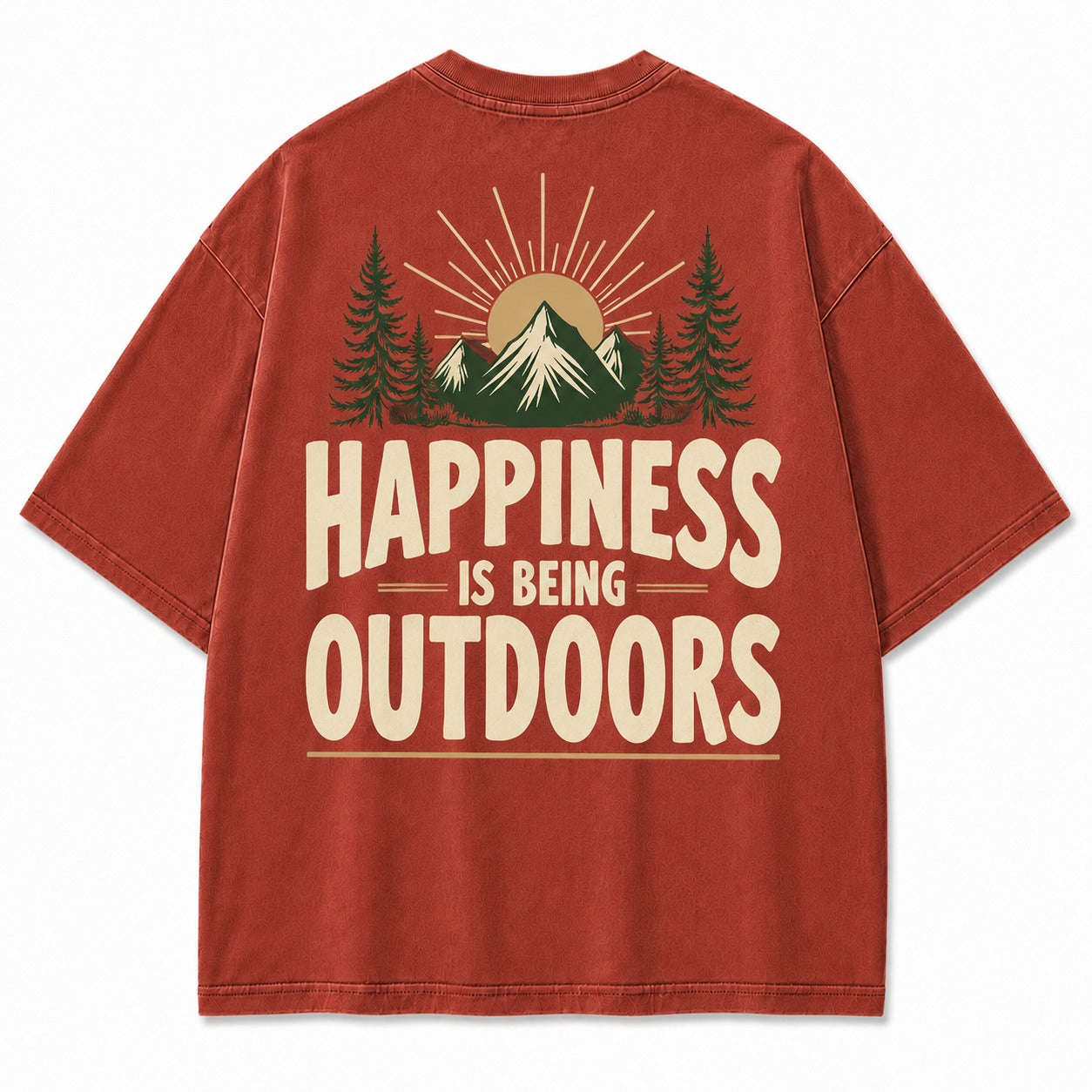 Happiness Lives Outside Tee