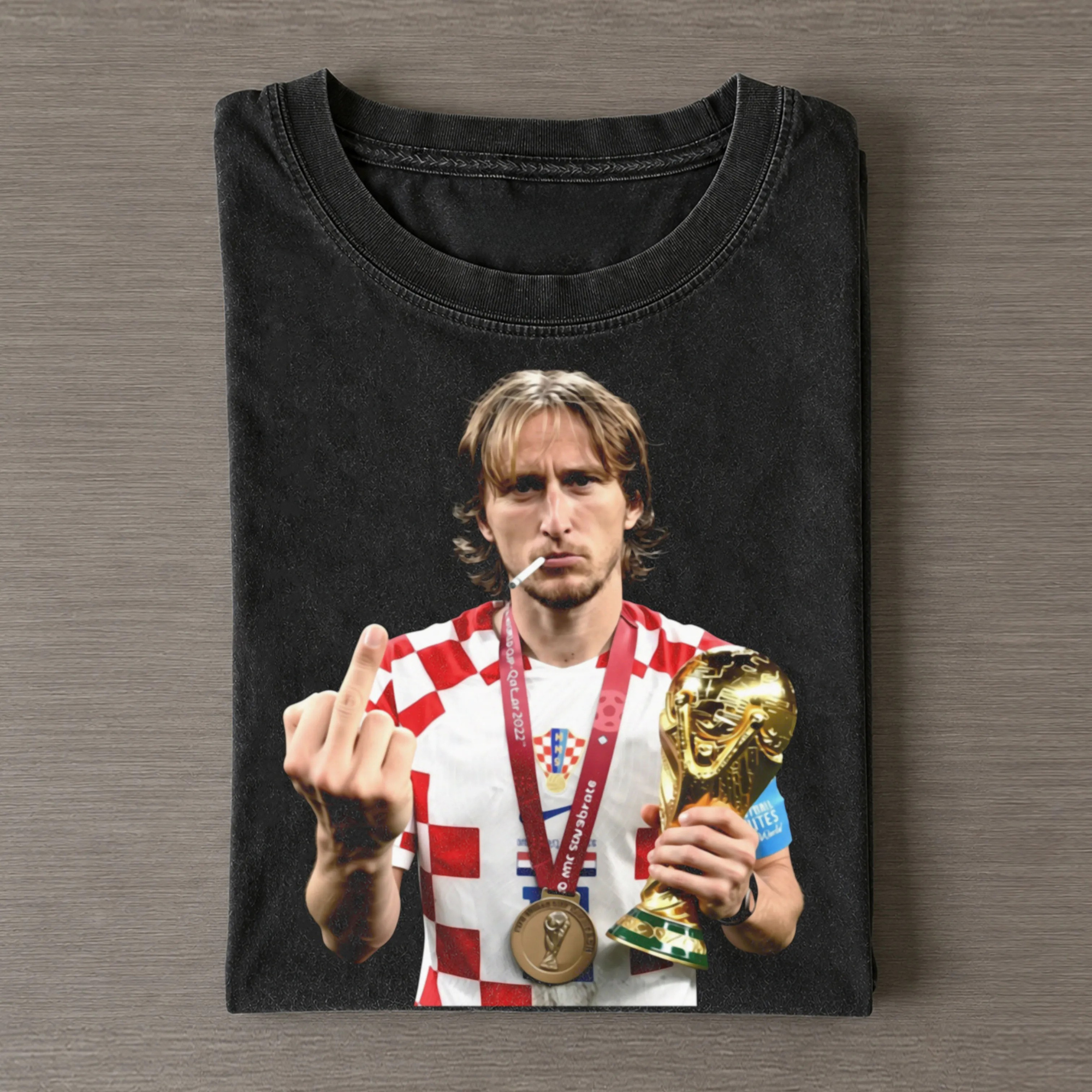 Luka Modrić Croatia Vintage T-shirt