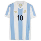 Lionel Messi Argentina National Team Autographed Fanatics Authentic Light Blue/White 50th Anniversary Jersey