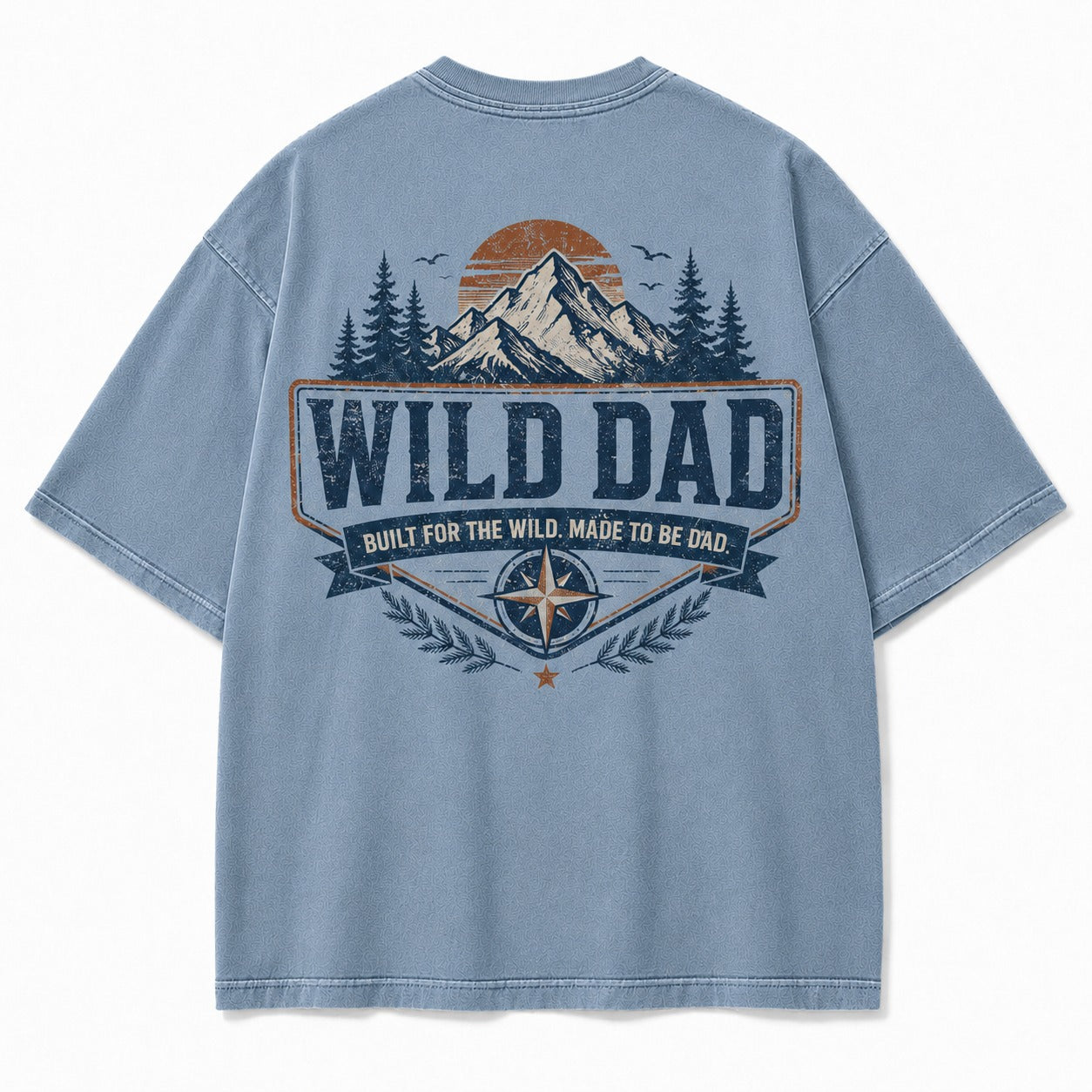 Wild Dad Adventure Washed T-Shirt