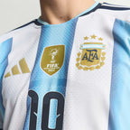 Lionel Messi Argentina National Team 2026 Home On-Field Jersey - White