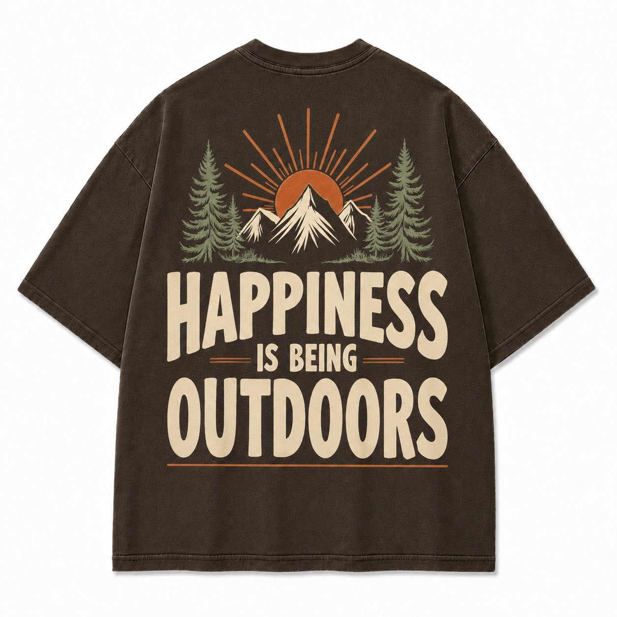 Happiness Lives Outside Tee