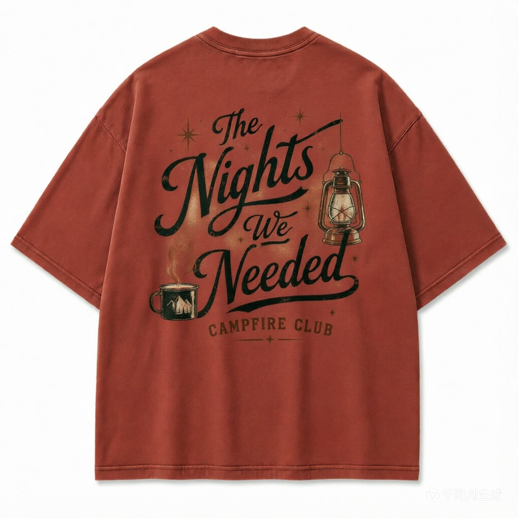 Needed Nights Campfire Club Graphic Tee