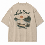 Where Quiet Lake Mornings Become Good Memories Tee