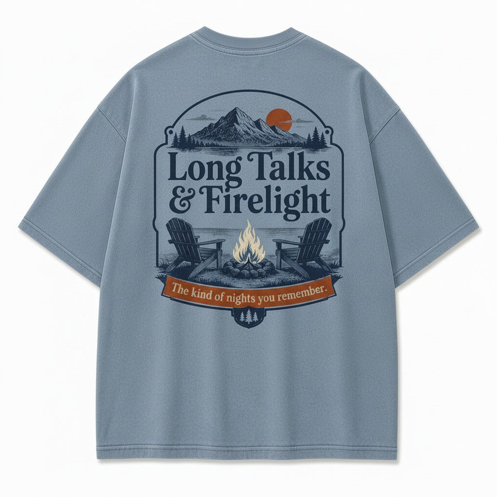 Long Talks & Firelight Graphic Tee