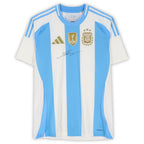 Lionel Messi Argentina National Team Autographed Fanatics Authentic Argentina 2024-25 Home Jersey - Front Signed