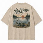 Reel Escape Lake Fishing Tee