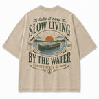 Slow Living By the Water Tee