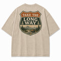 Take the Long Way Road Trip Tee