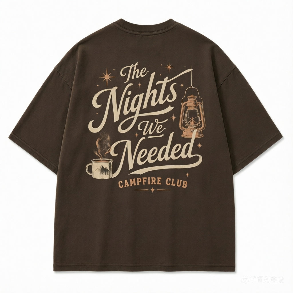 Needed Nights Campfire Club Graphic Tee