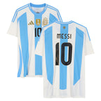 Lionel Messi Argentina National Team Autographed Fanatics Authentic 2024-25 Home Jersey