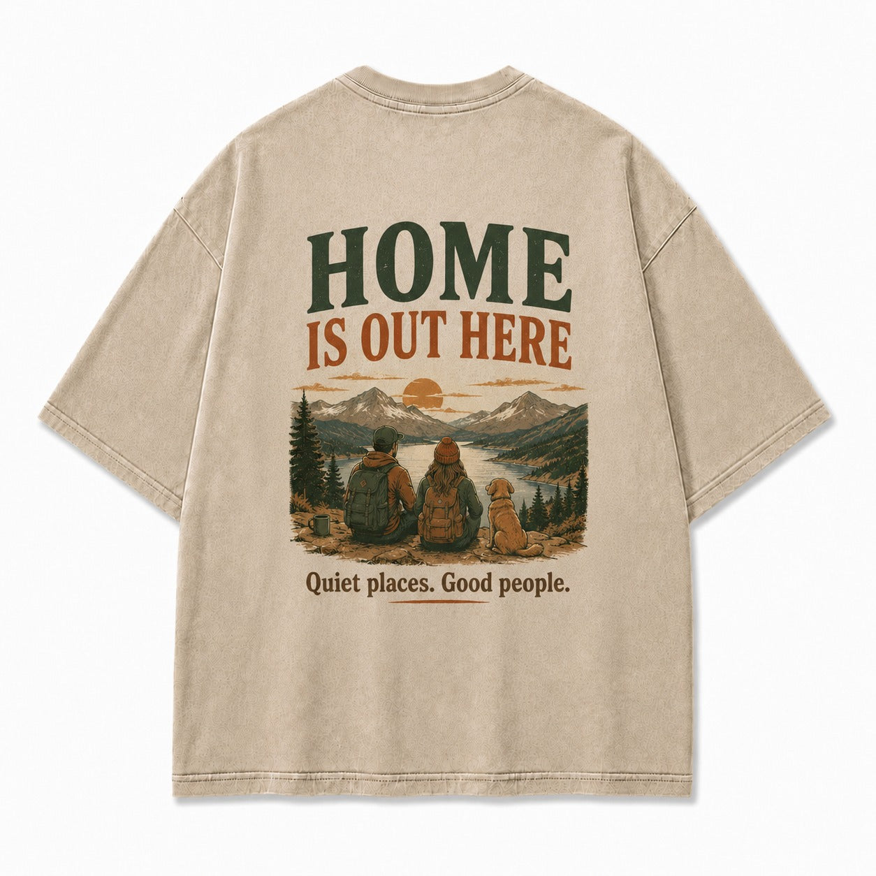 Home Is Out Here With You Tee