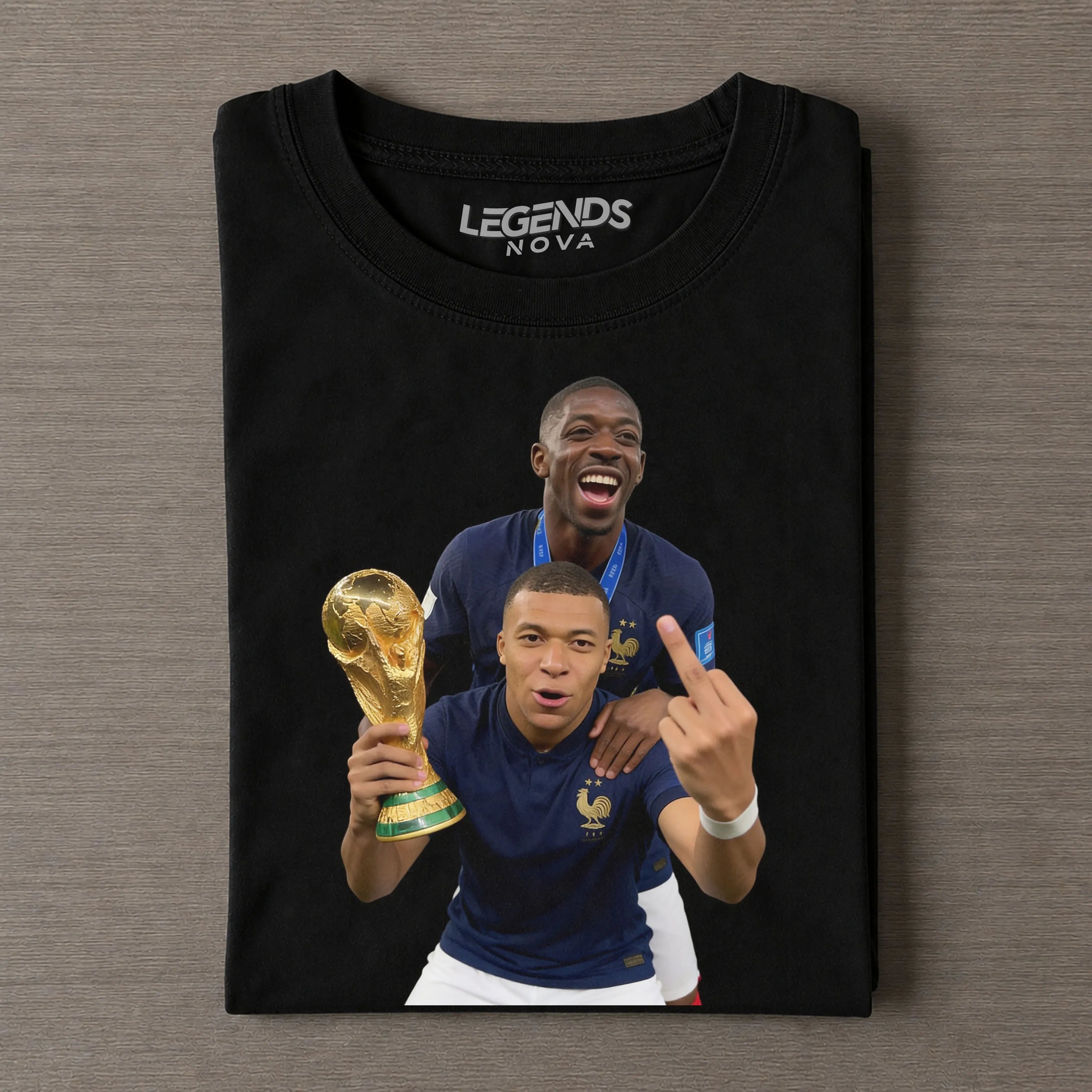 Kylian Mbappé & Ousmane Dembélé France 2026 World Cup Vintage T-Shirt