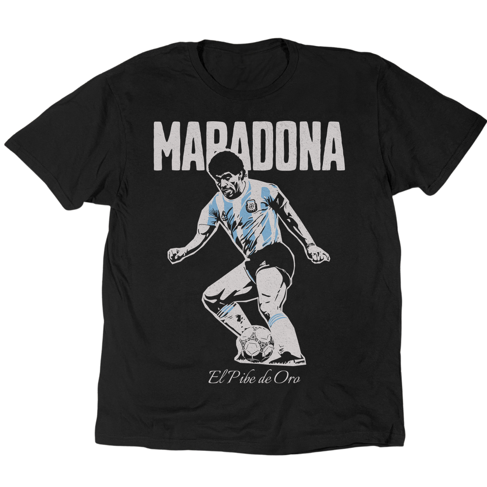 El Pibe De Oro Diego Maradona T-Shirt