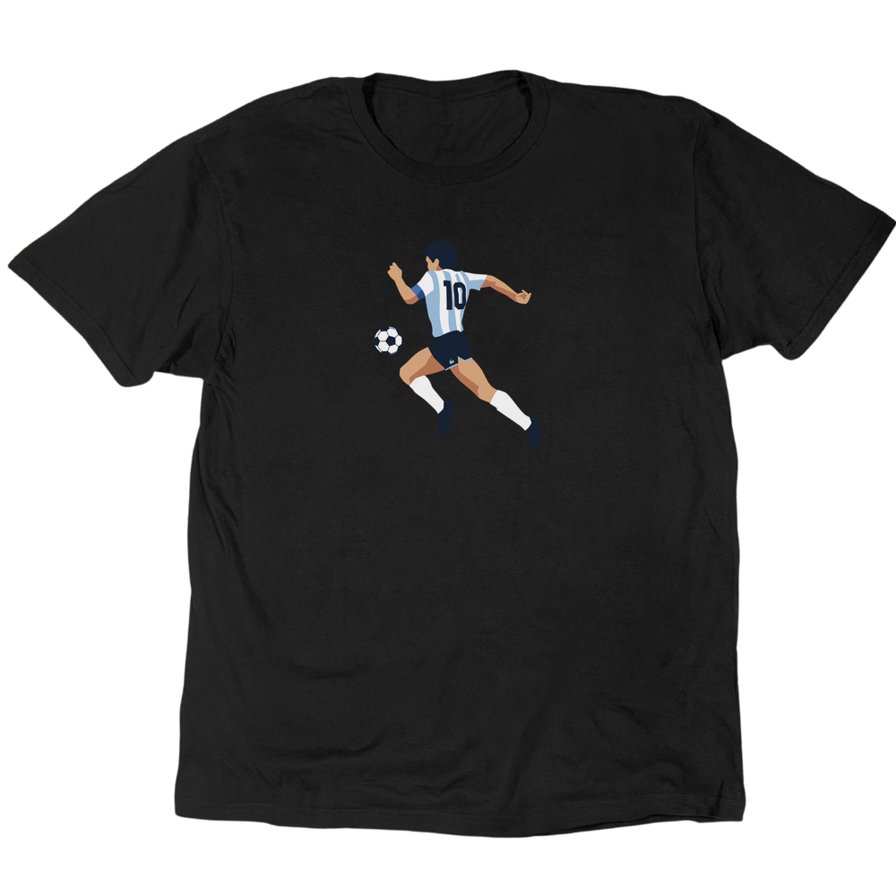 Icons Illustrated Diego Maradona T-Shirt