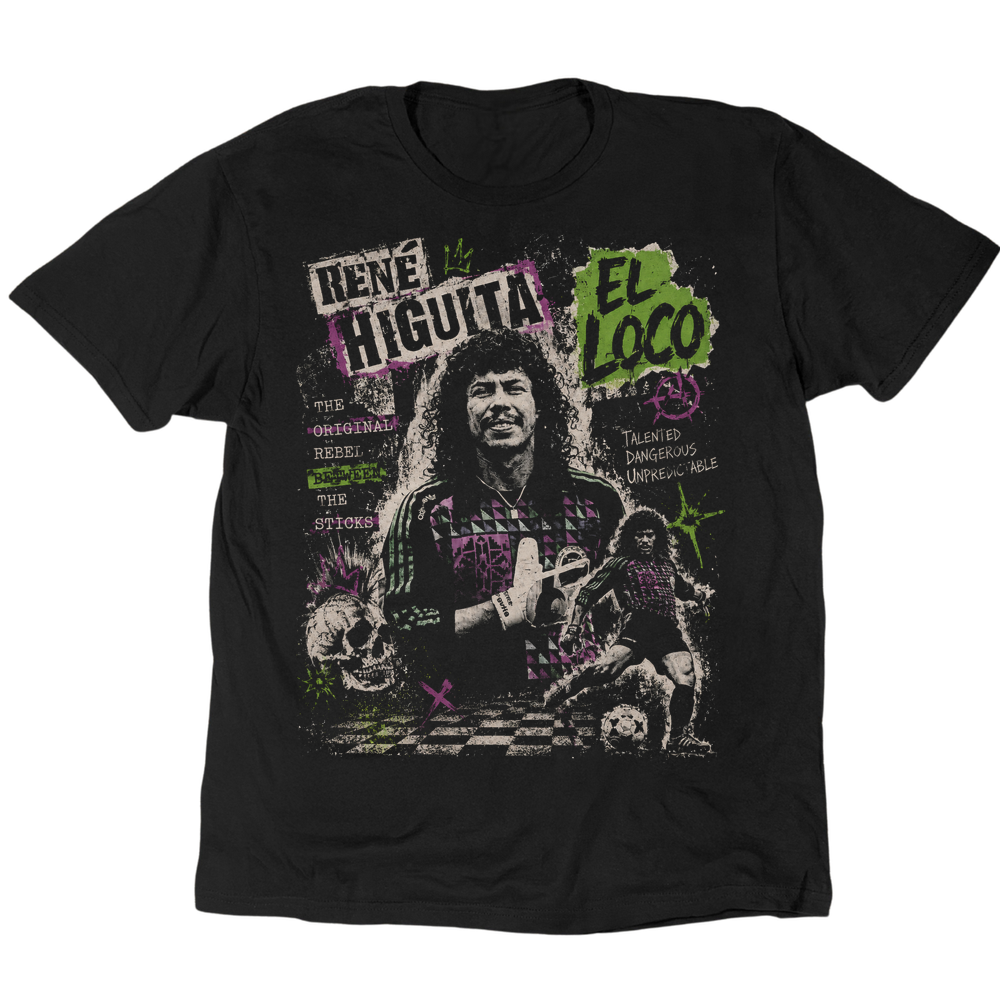 Ren¨¦ Higuita El Loco 1990 T-Shirt