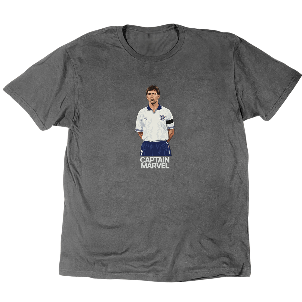 Captain Marvel Bryan Robson T-Shirt