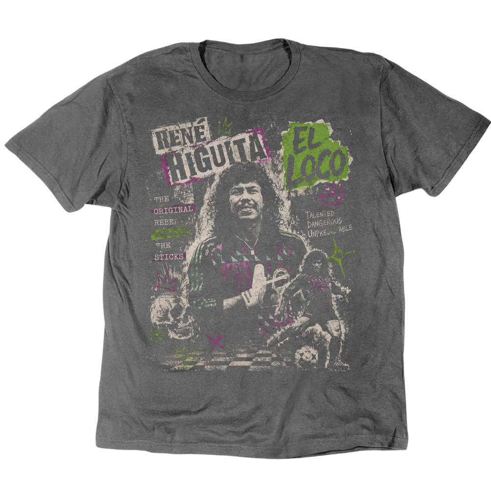 Ren¨¦ Higuita El Loco 1990 T-Shirt