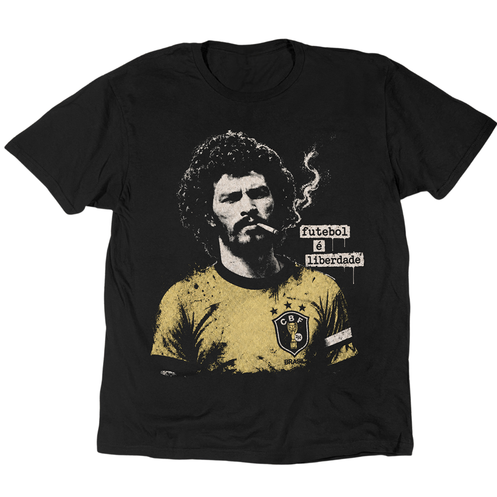 Doctor S¨®crates Futebol ¨¦ Liberdade T-Shirt