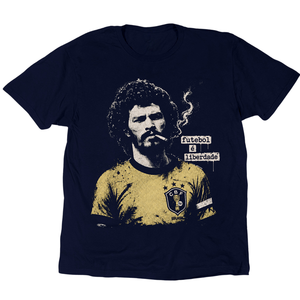 Doctor S¨®crates Futebol ¨¦ Liberdade T-Shirt
