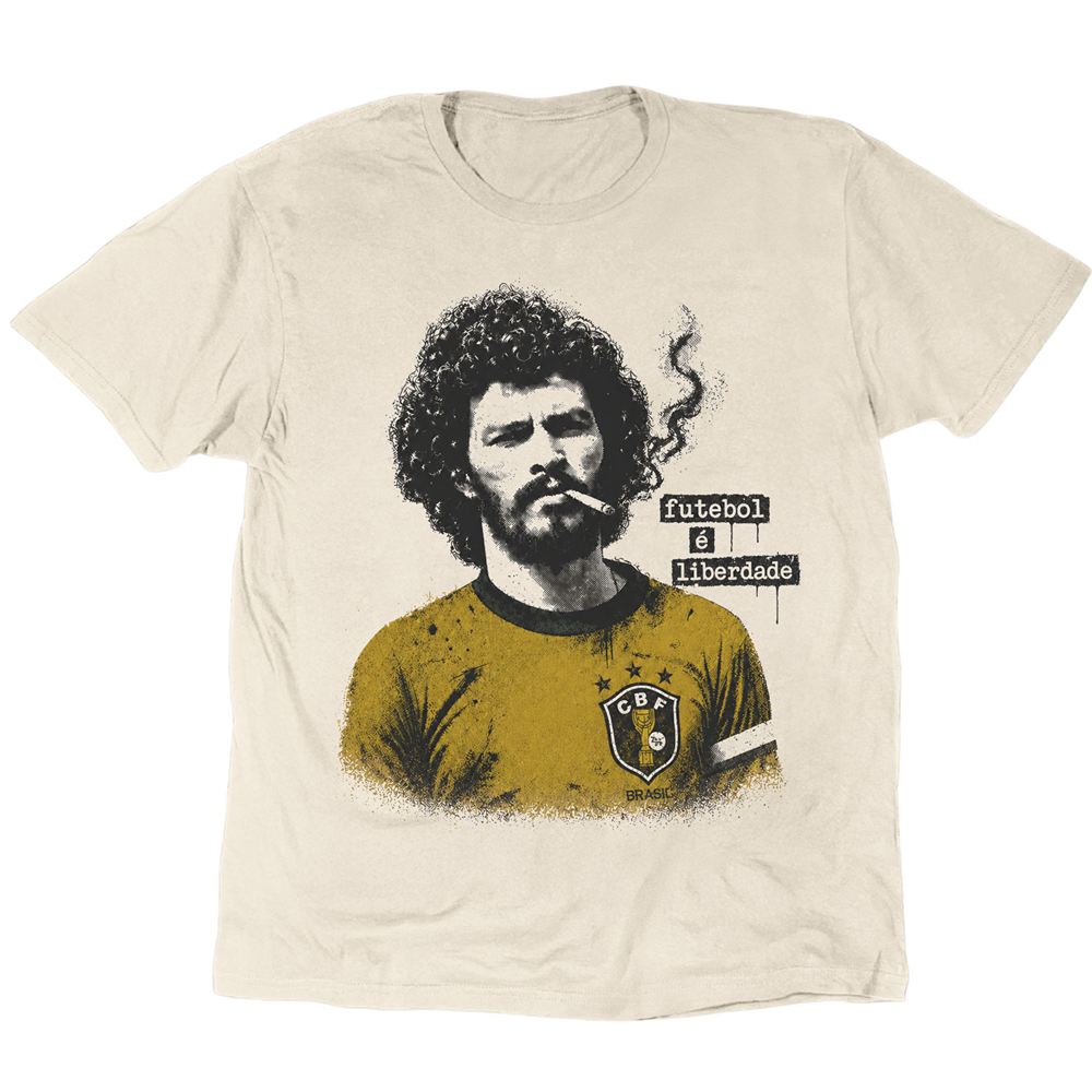 Doctor S¨®crates Futebol ¨¦ Liberdade T-Shirt