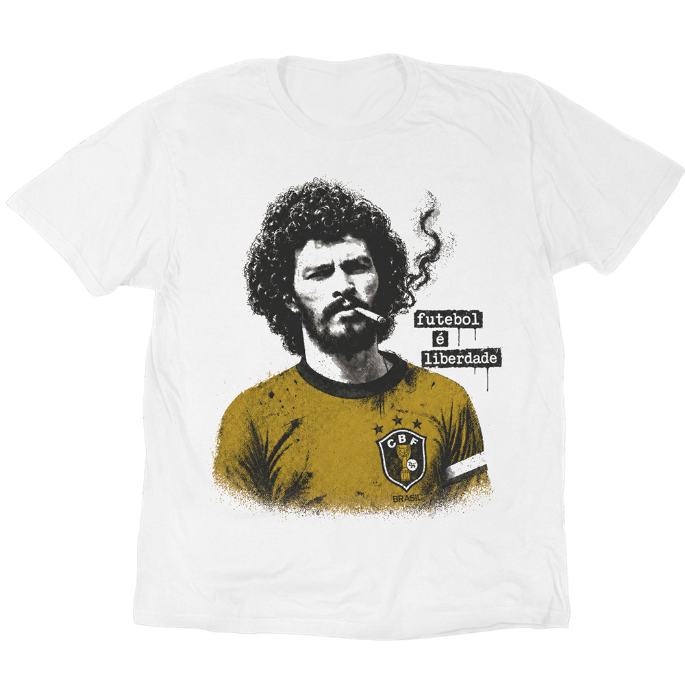 Doctor S¨®crates Futebol ¨¦ Liberdade T-Shirt